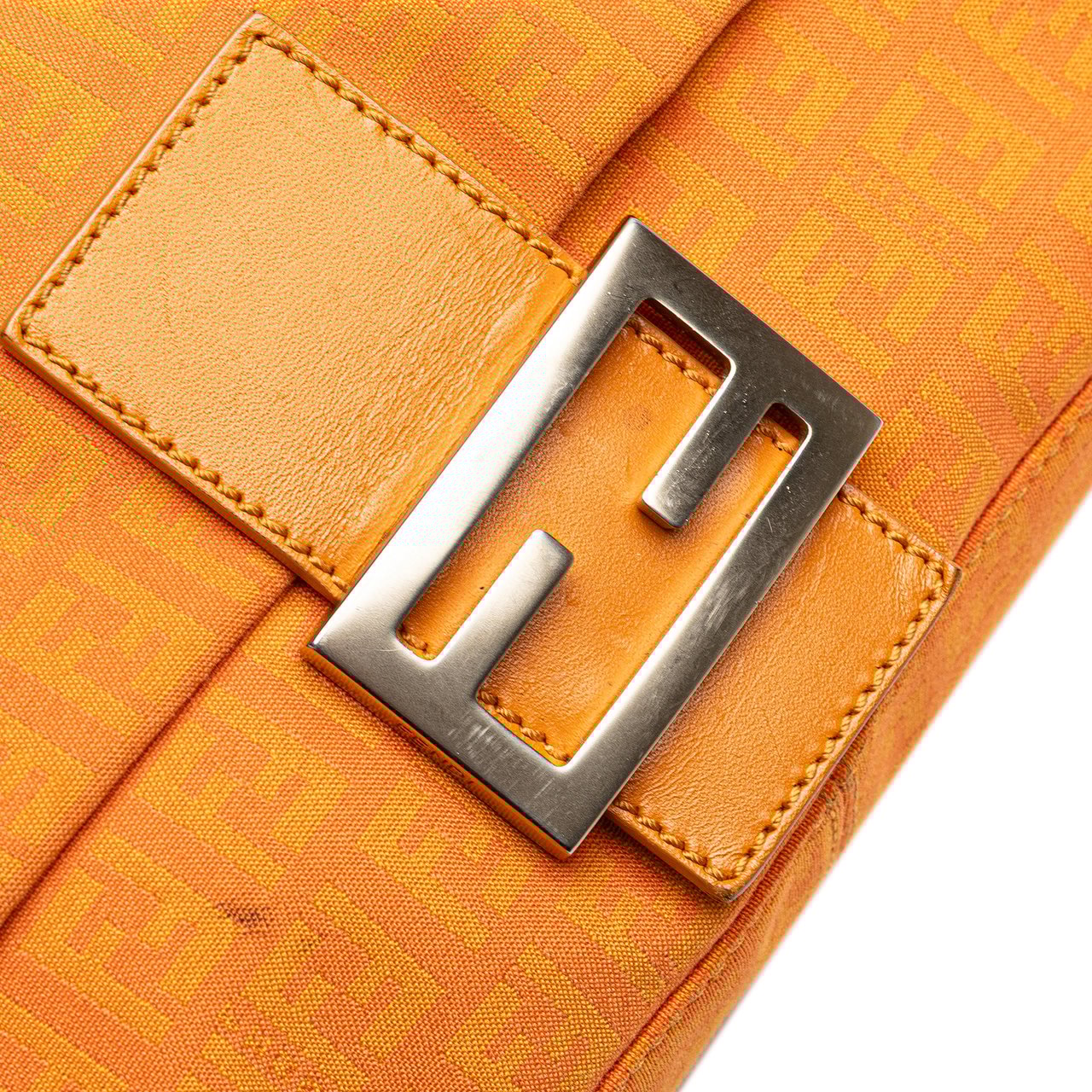 Fendi Zucchino Canvas Mamma Forever Oranje