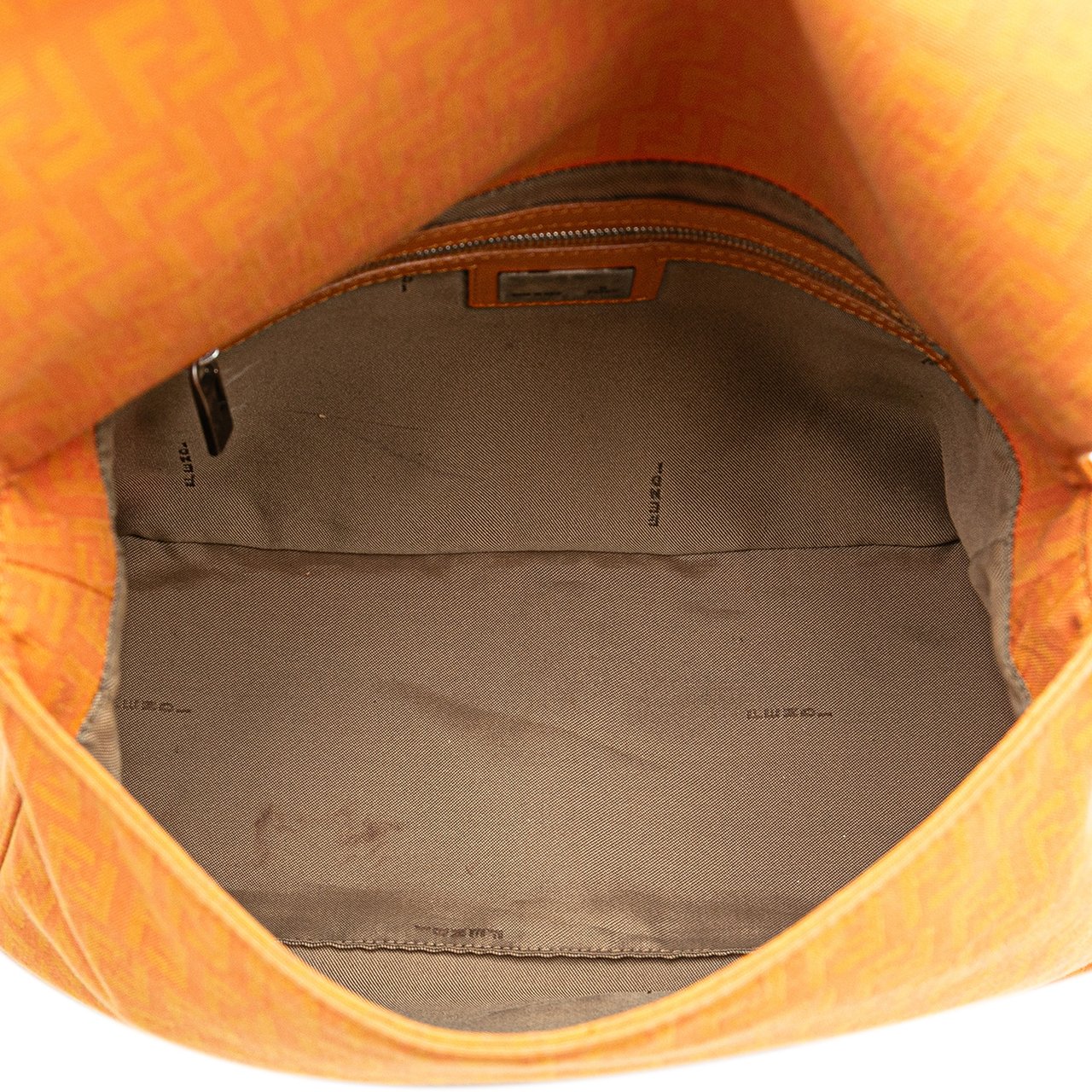 Fendi Zucchino Canvas Mamma Forever Oranje