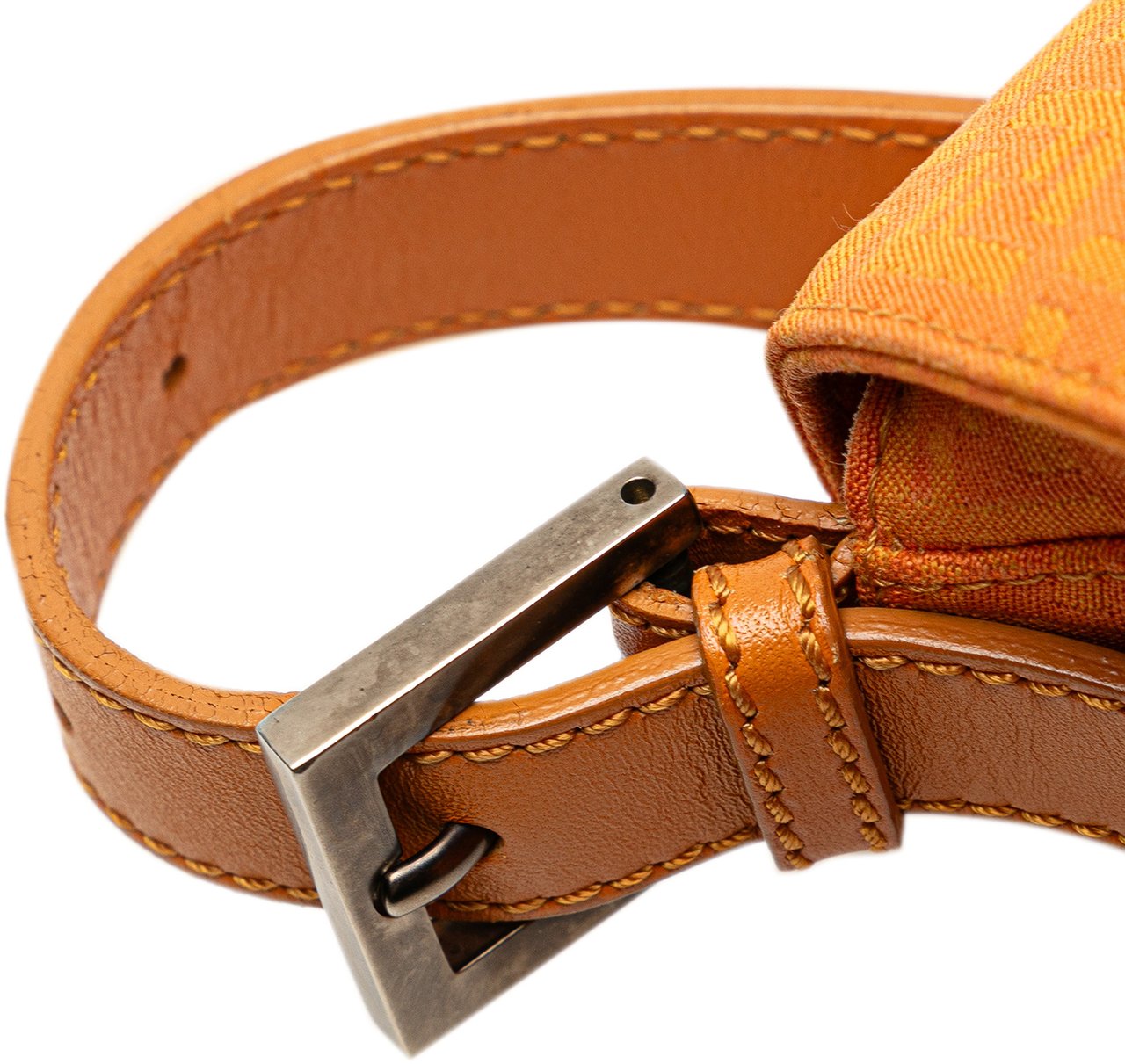 Fendi Zucchino Canvas Mamma Forever Oranje
