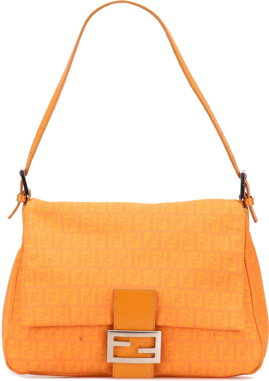 Fendi Zucchino Canvas Mamma Forever Oranje
