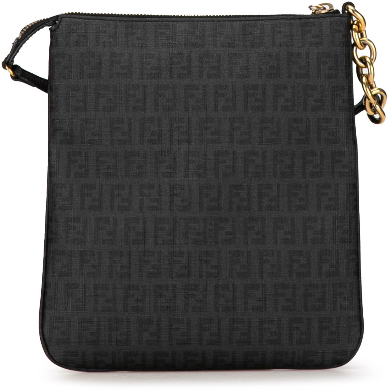 Fendi Spalmati Zucchino Crossbody Zwart