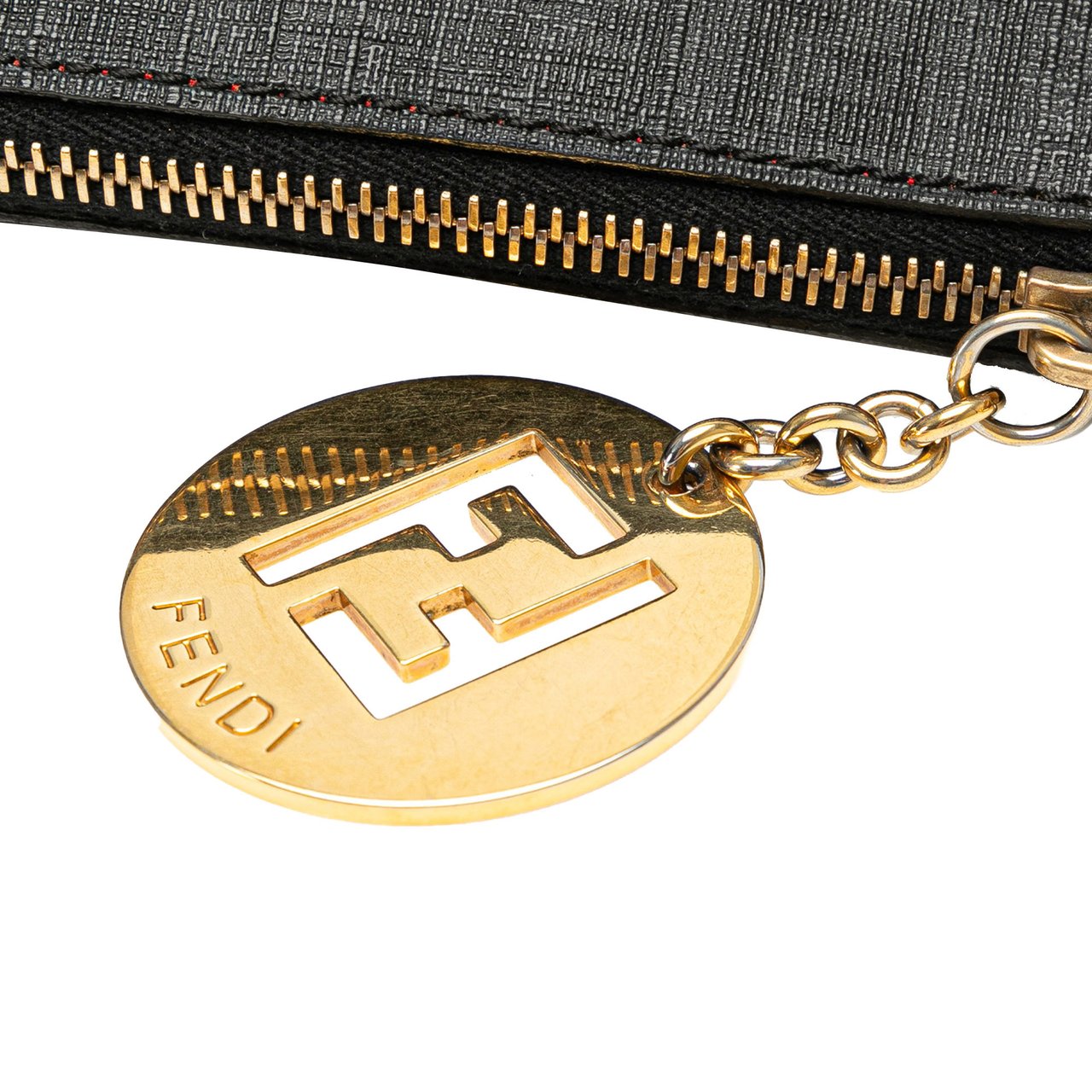 Fendi Spalmati Zucchino Crossbody Zwart