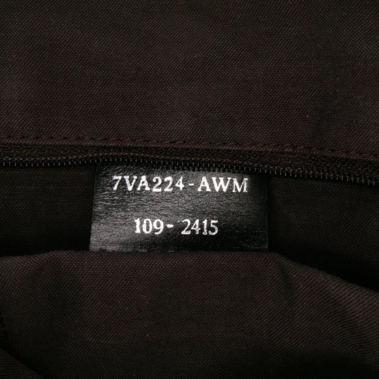 Fendi Zucca Canvas Tall Tote Zwart