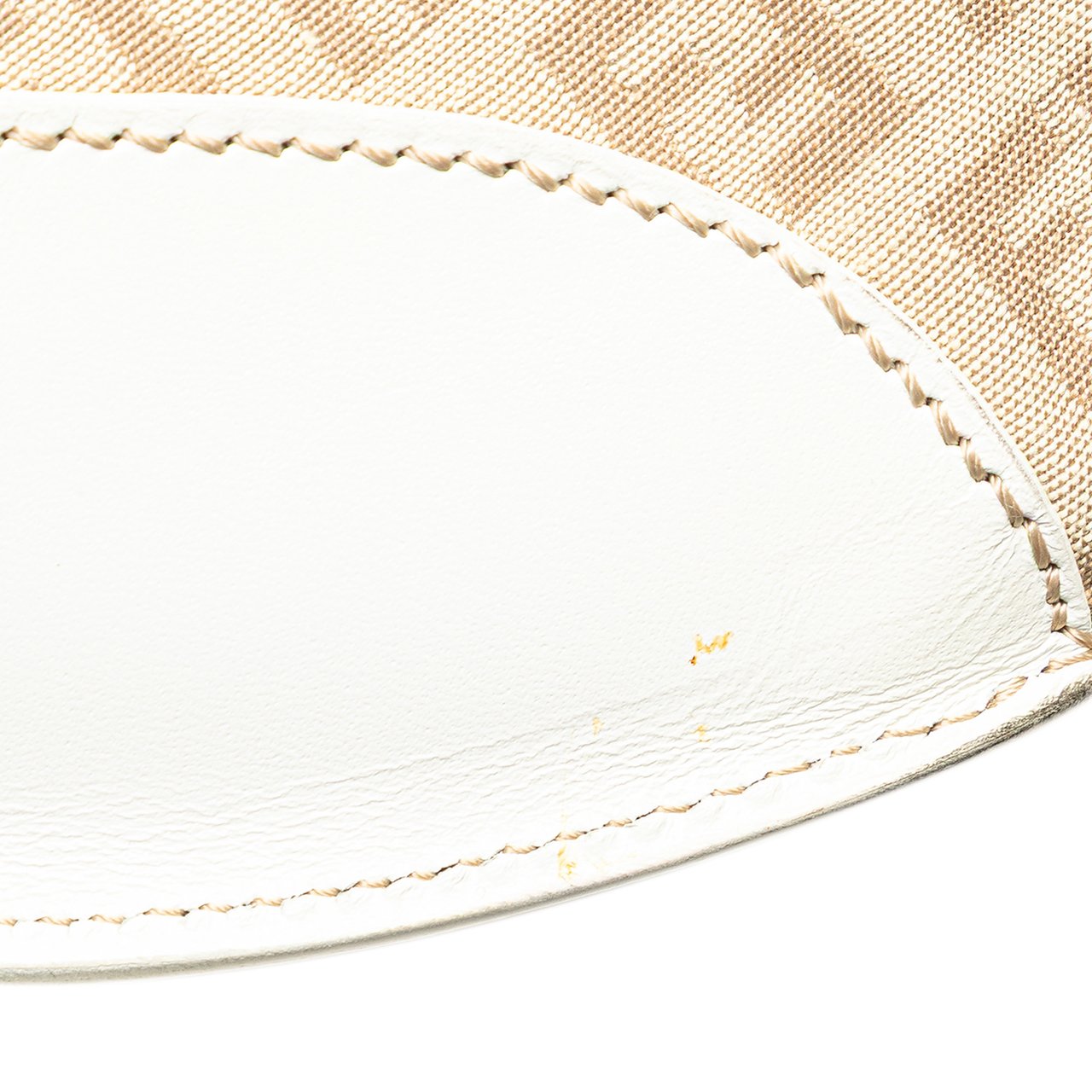 Fendi Zucchino Canvas Chef Pocket Hobo Bruin