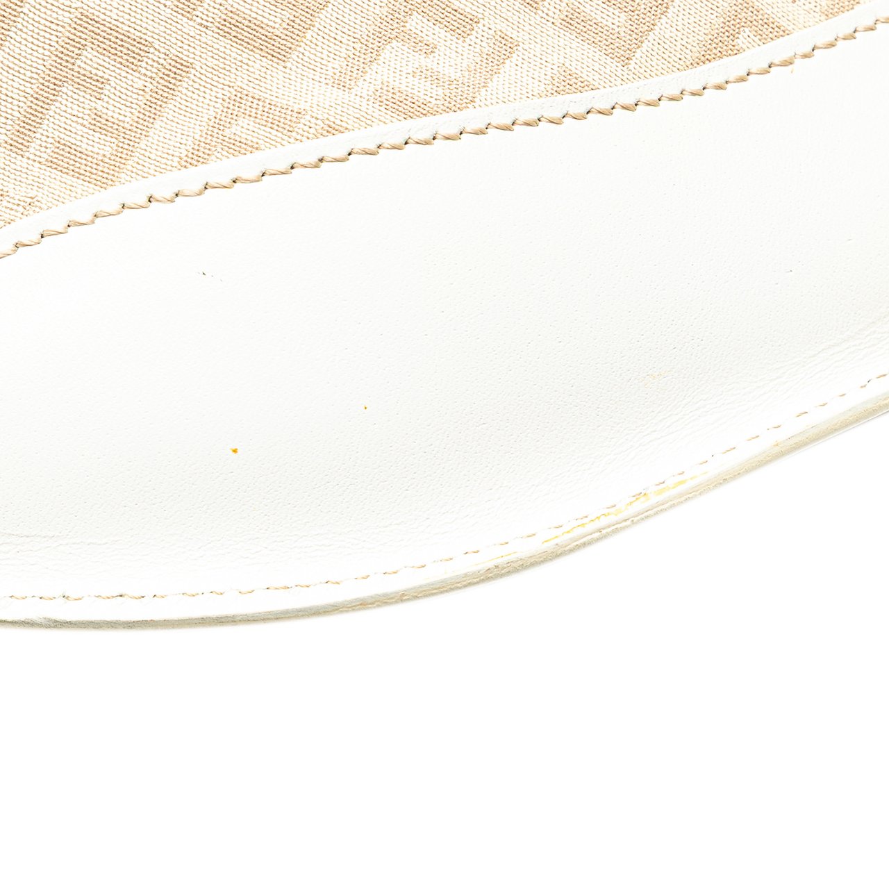 Fendi Zucchino Canvas Chef Pocket Hobo Bruin