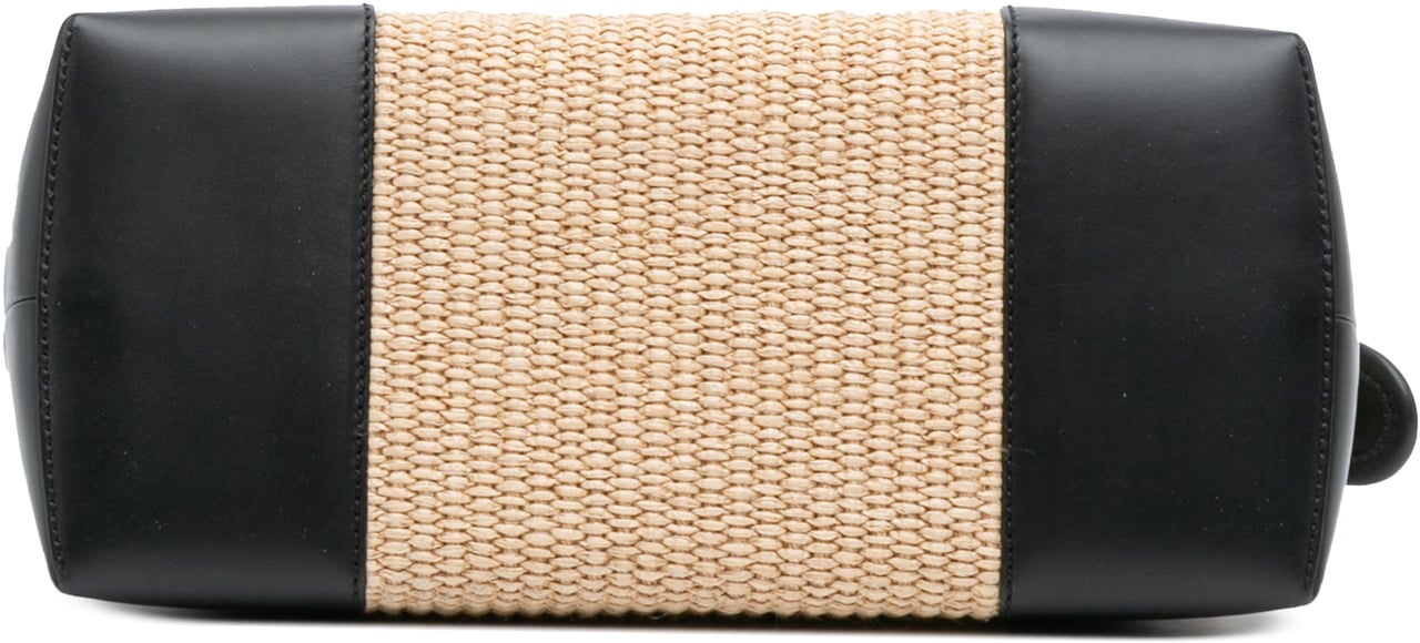 Fendi Medium Raffia By The Way Satchel Bruin