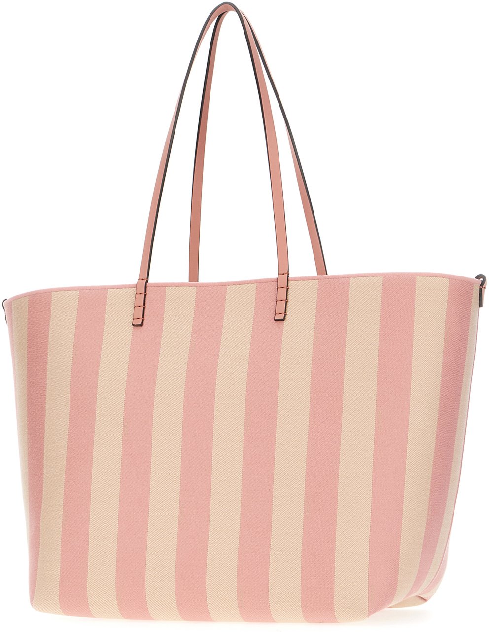 Fendi Fendi Embroidered canvas reversible large Roll shopping bag Divers