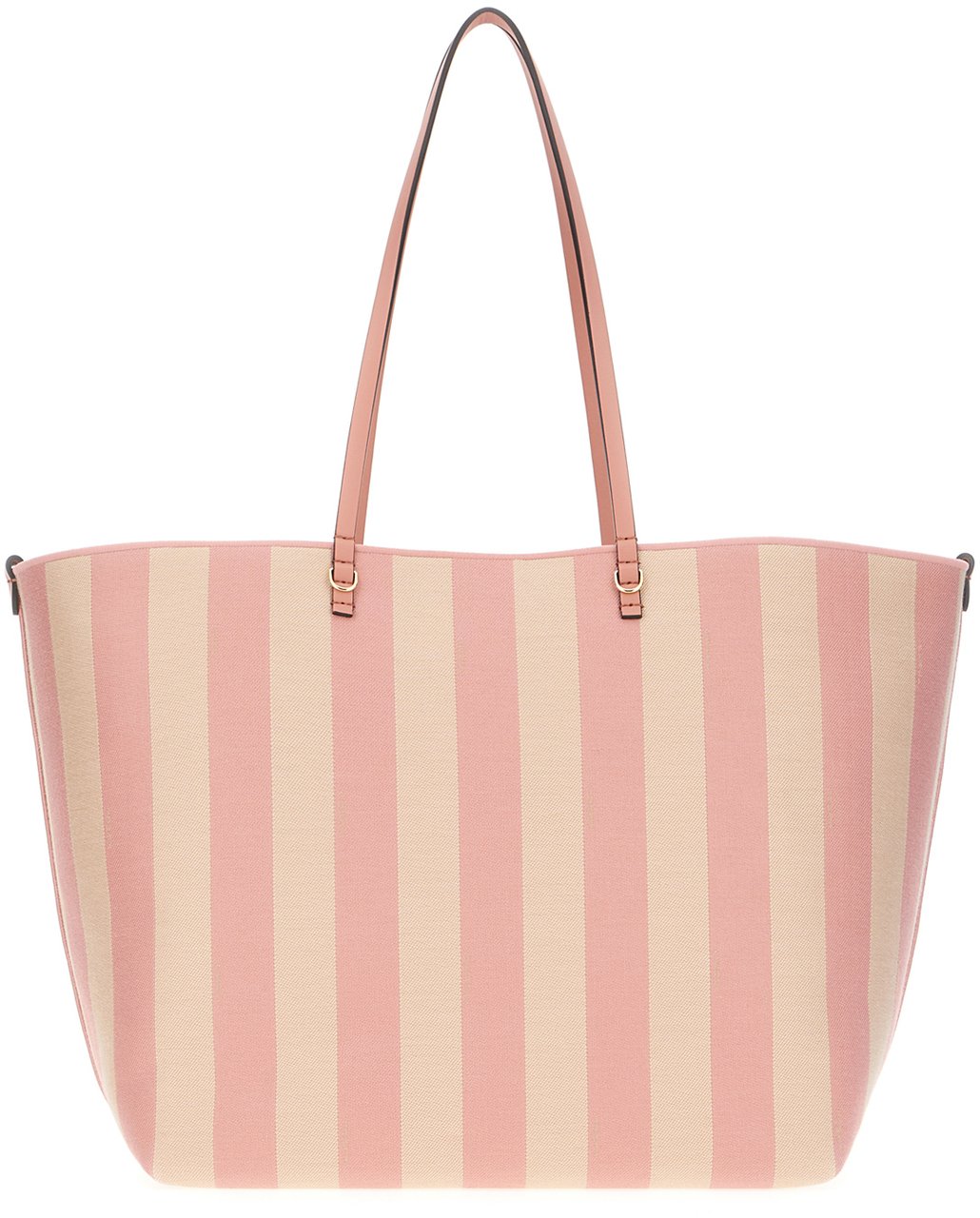 Fendi Fendi Embroidered canvas reversible large Roll shopping bag Divers