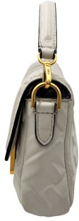 Fendi Baguette Chain Mini - Off White Wit