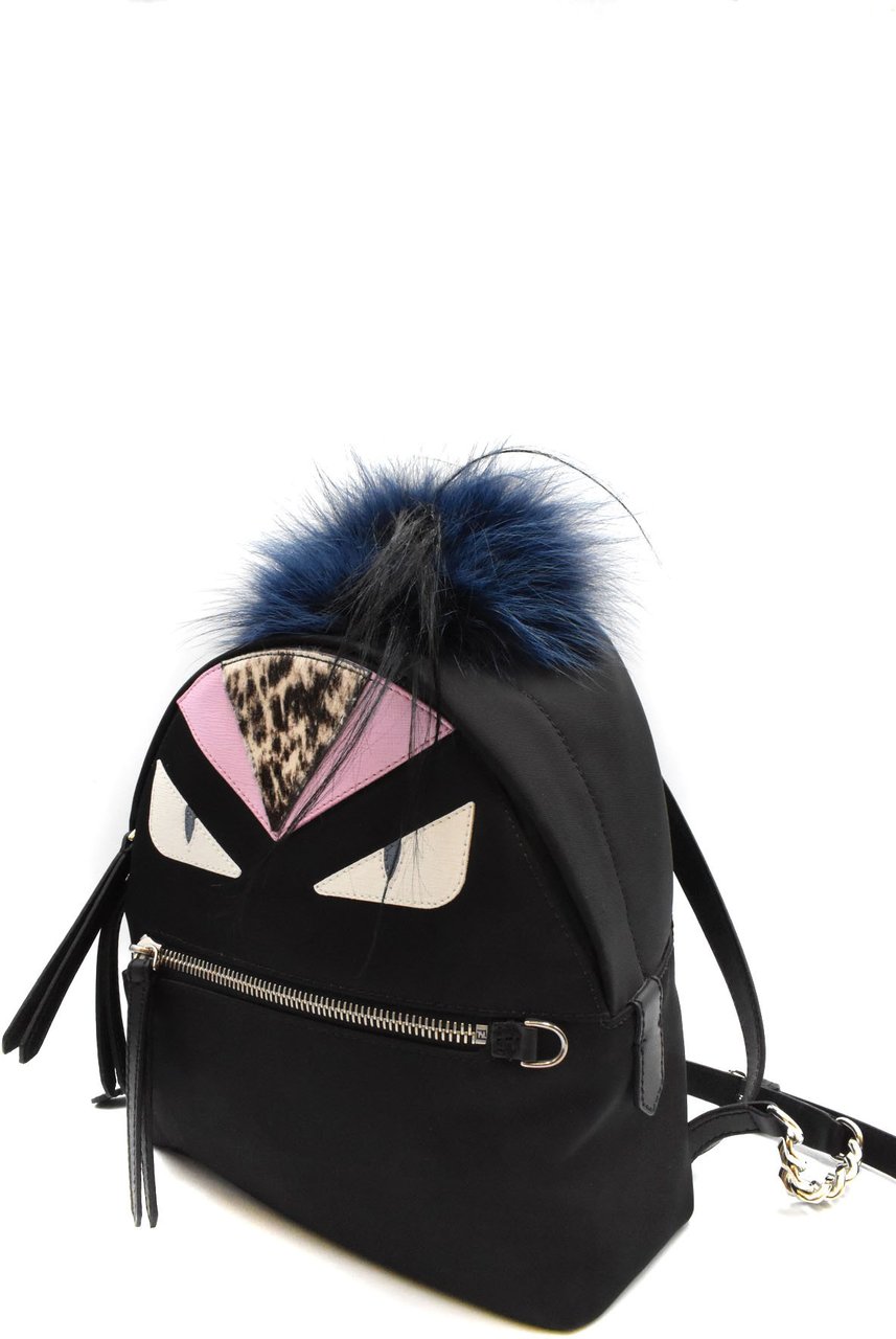 Fendi Backpacks Black Zwart