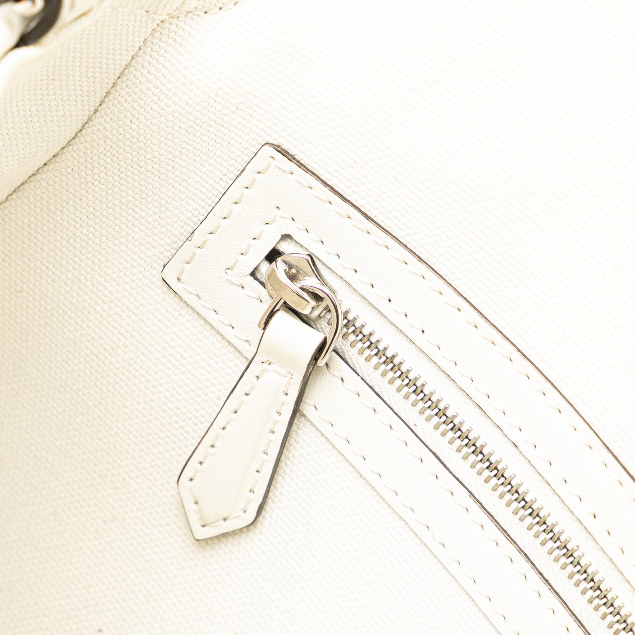 Fendi Zucca Embroidered Canvas Baguette Satchel Wit