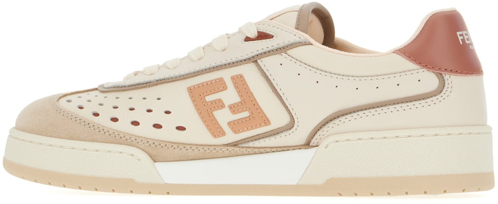 Fendi Fendi Multicolor leather Match sneakers Divers