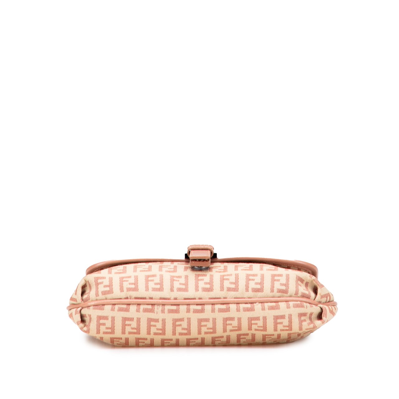 Fendi Zucchino Canvas Crossbody Bruin