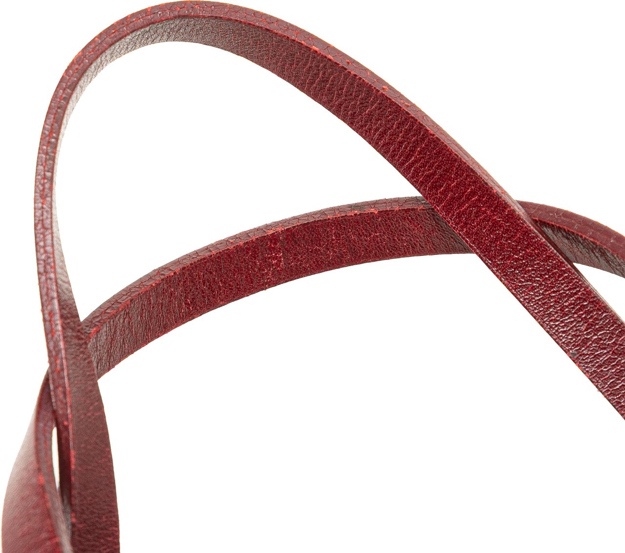 Fendi Zucchino Canvas Tote Rood
