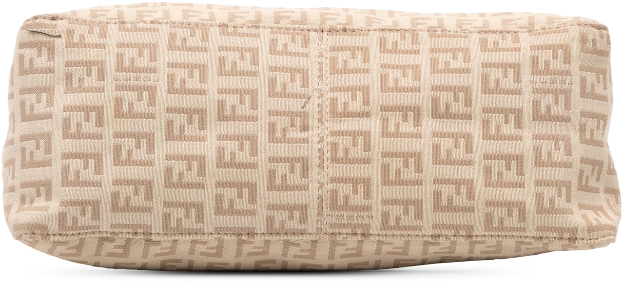 Fendi Zucchino Canvas Pochette Bruin