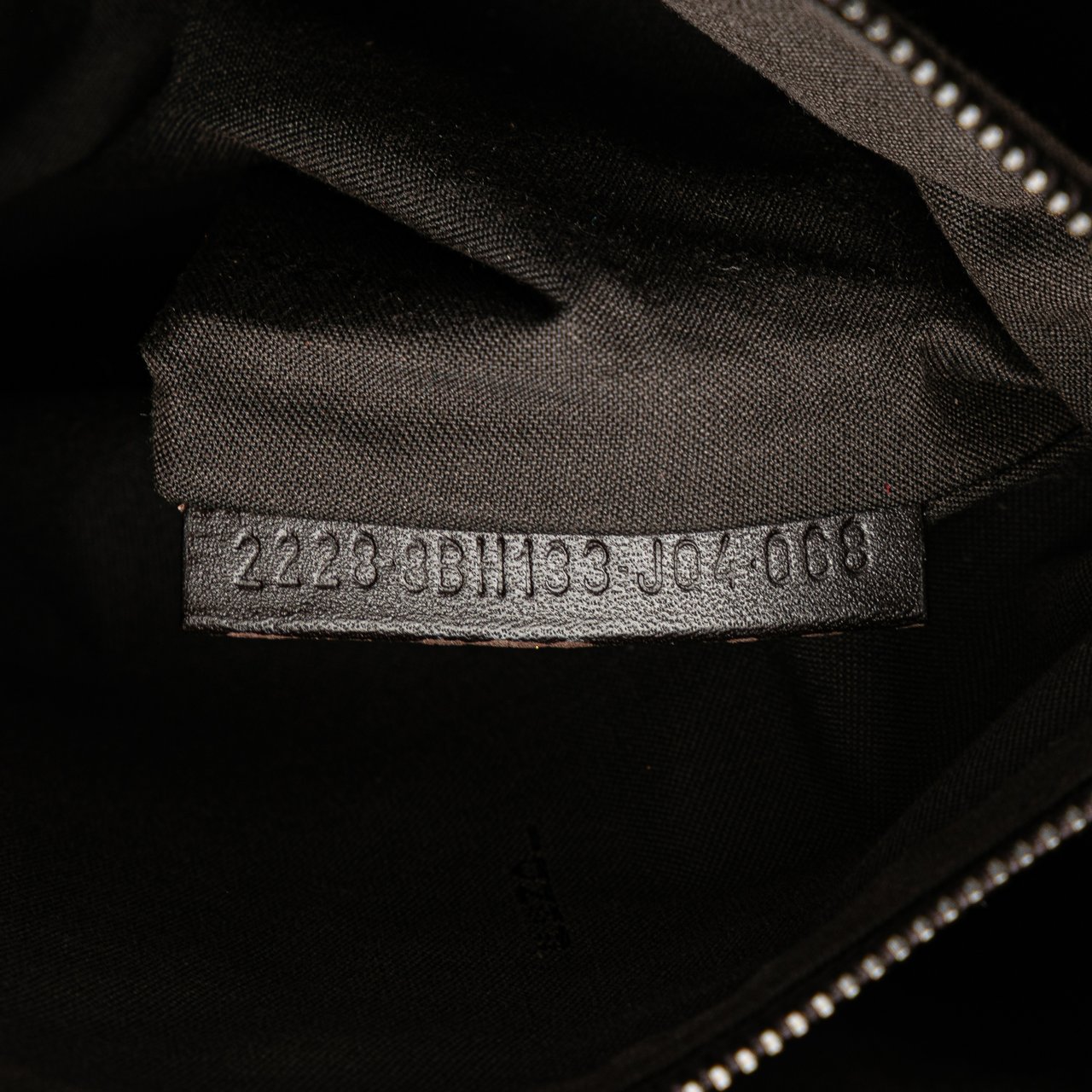 Fendi Zucchino Canvas Tote Bruin