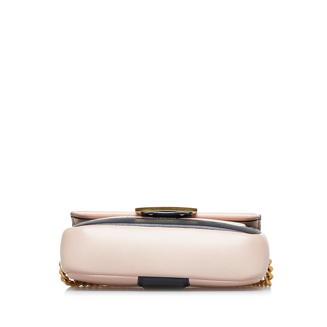 Fendi Mini Baguette Chain Roze