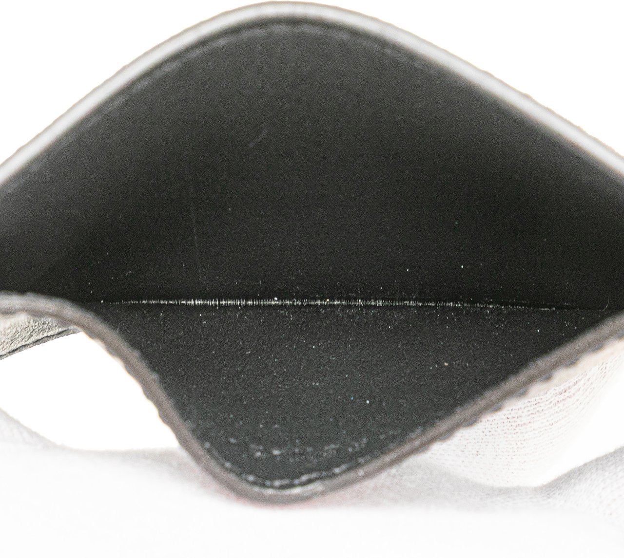 Fendi Zucca Coated Canvas and Leather Card Holder Bruin