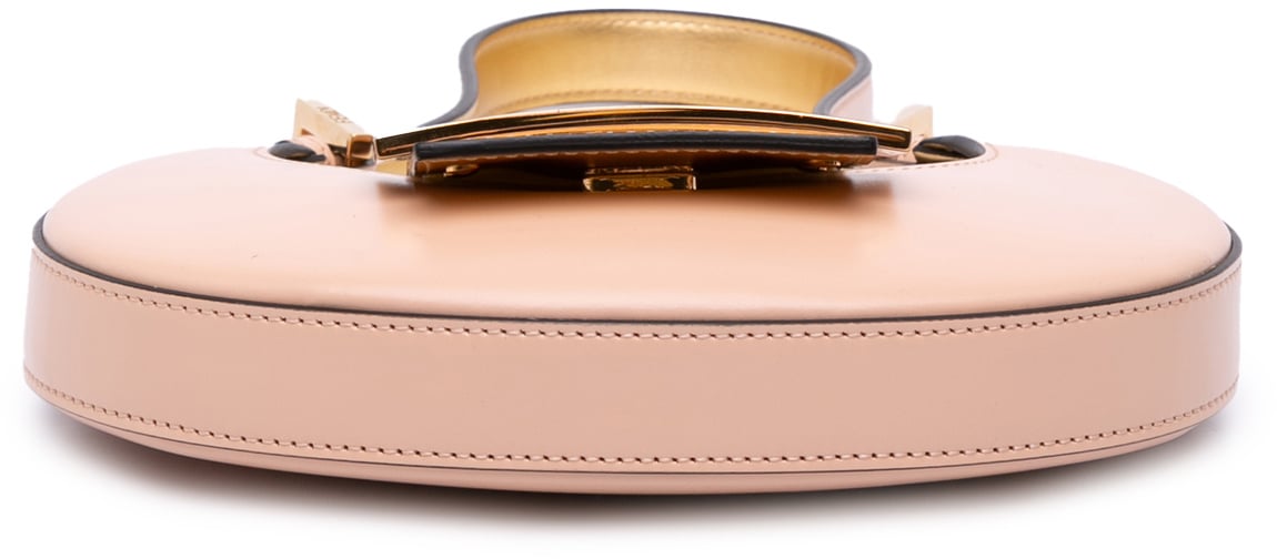 Fendi Mini Leather Cookie Hobo Roze