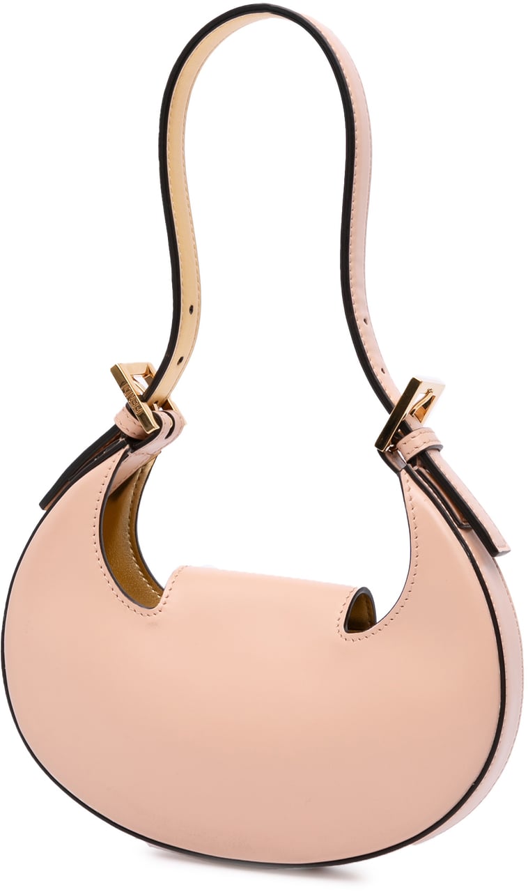 Fendi Mini Leather Cookie Hobo Roze