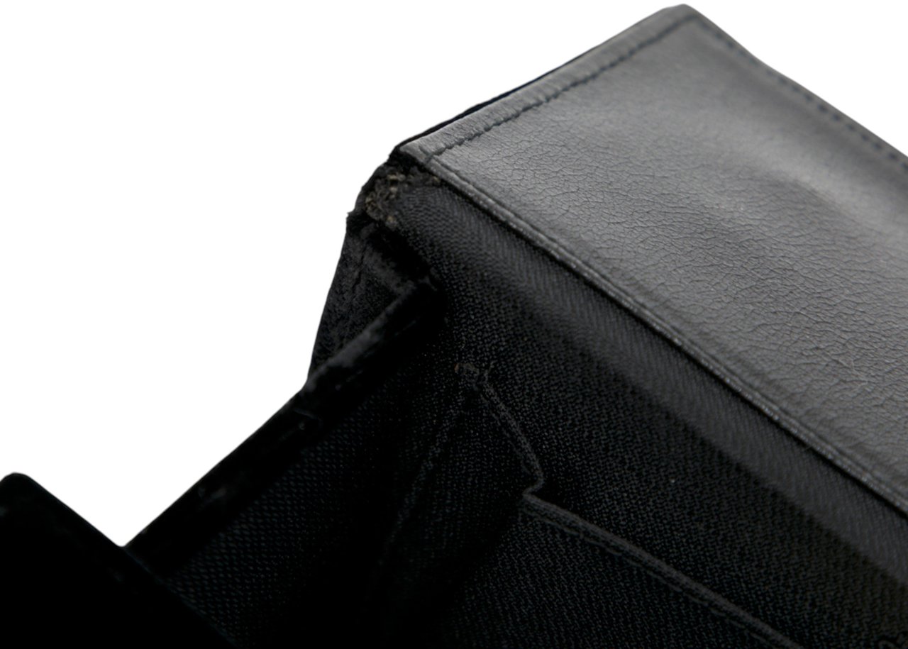 Fendi Velvet Push Lock Box Satchel Zwart