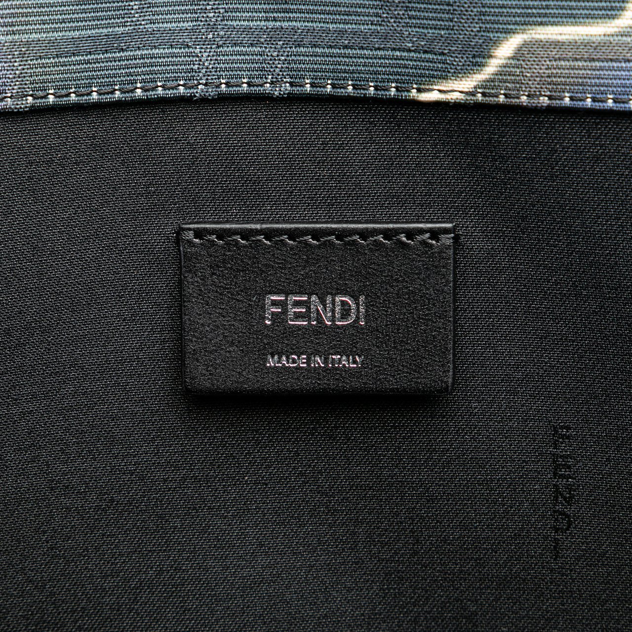 Fendi Large Zucca Jacquard Tie Dye Sunset Shopper Tote Blauw