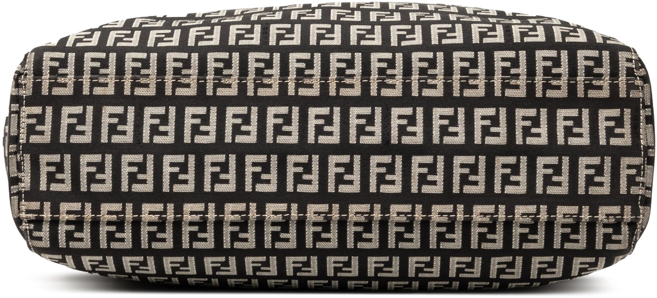 Fendi Small Zucchino Canvas Tote Zwart