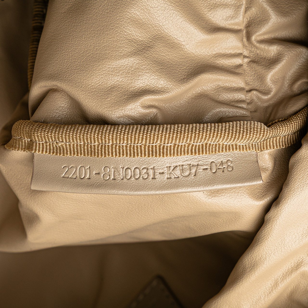 Fendi Zucchino Canvas Pouch Zwart