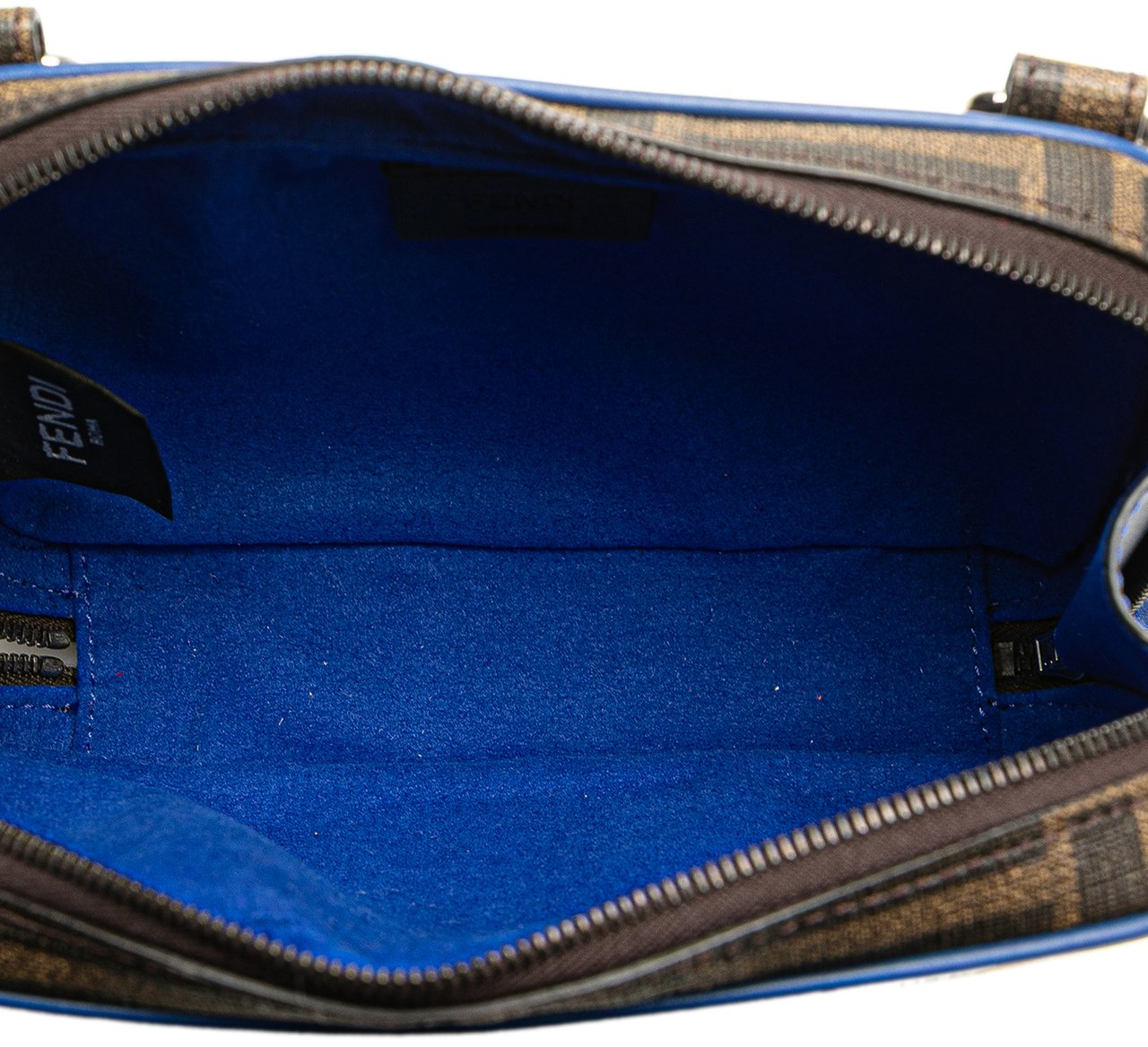 Fendi Zucca Coated Canvas Camera Bag Bruin