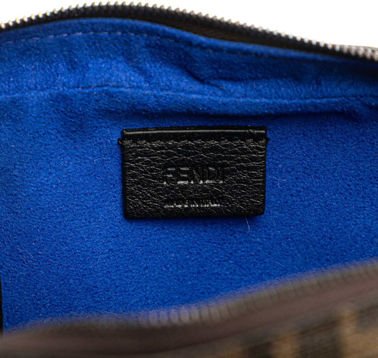 Fendi Zucca Coated Canvas Camera Bag Bruin