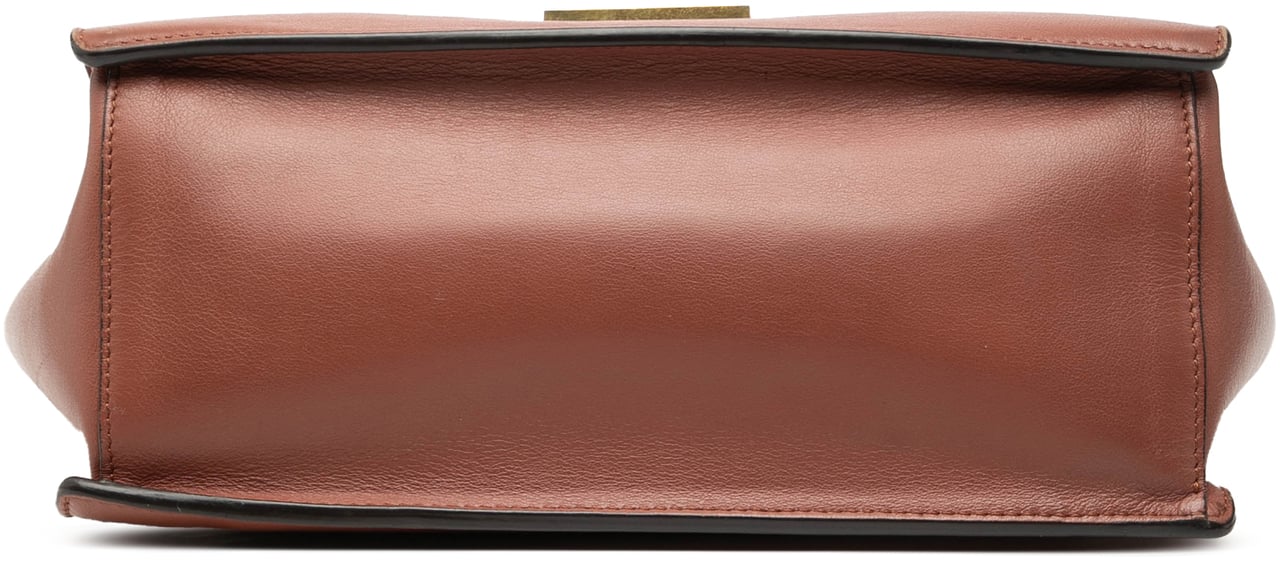 Fendi Calfskin Kan U Satchel Bruin