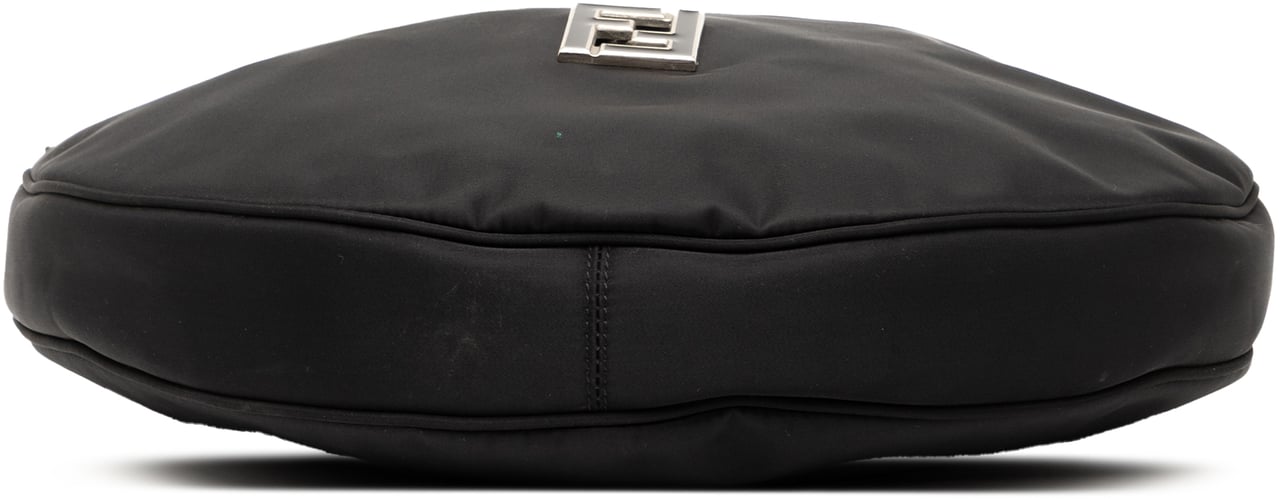 Fendi Nylon FF Shoulder Bag Zwart