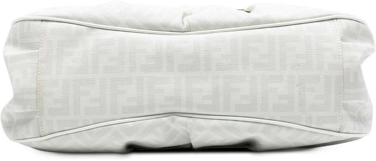 Fendi Large Zucca Spalmati Chef Shopper Tote Wit