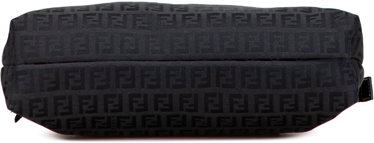 Fendi Zucchino Canvas Tote Zwart