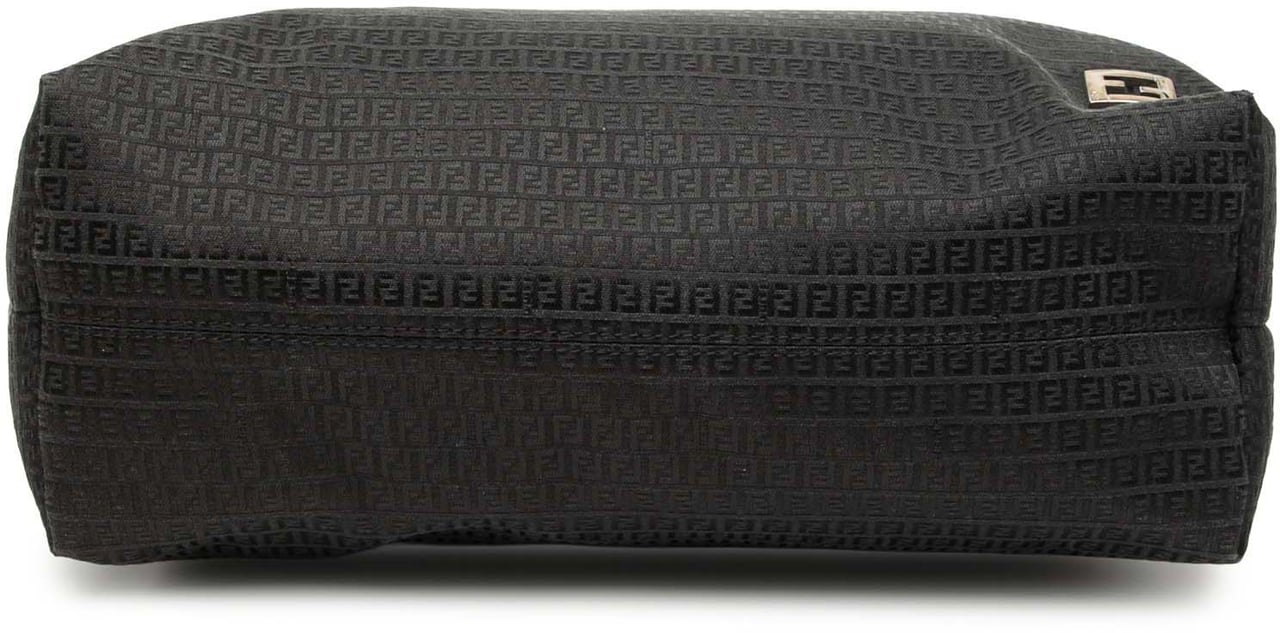 Fendi Micro Zucchino Canvas Tote Zwart