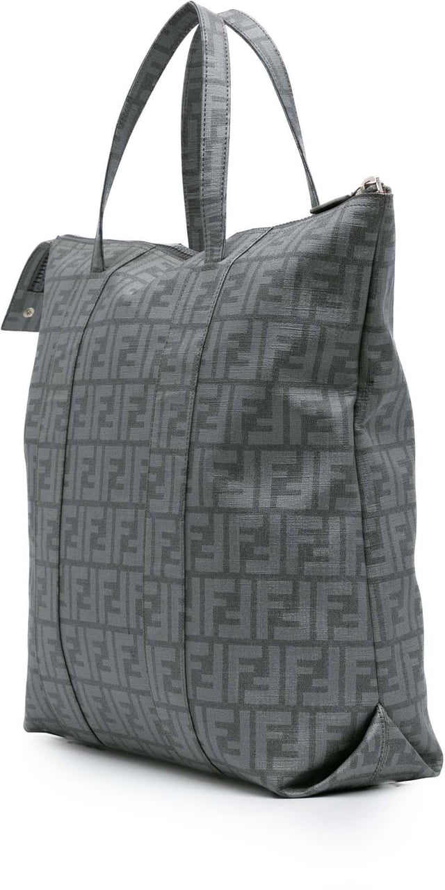 Fendi Zucca Spalmati Tote Grijs