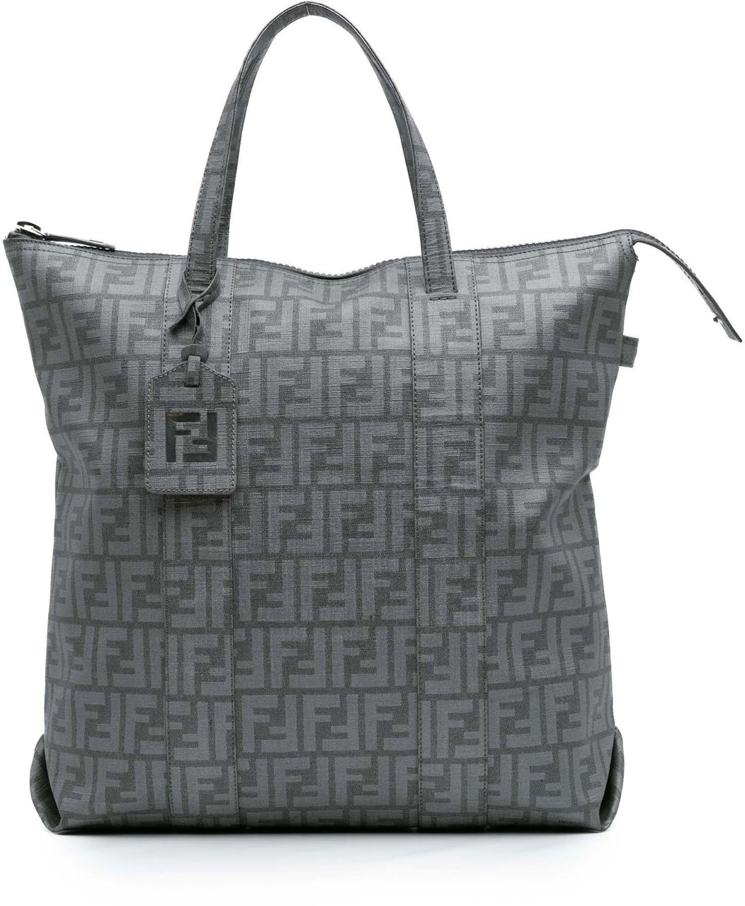 Fendi Zucca Spalmati Tote Grijs