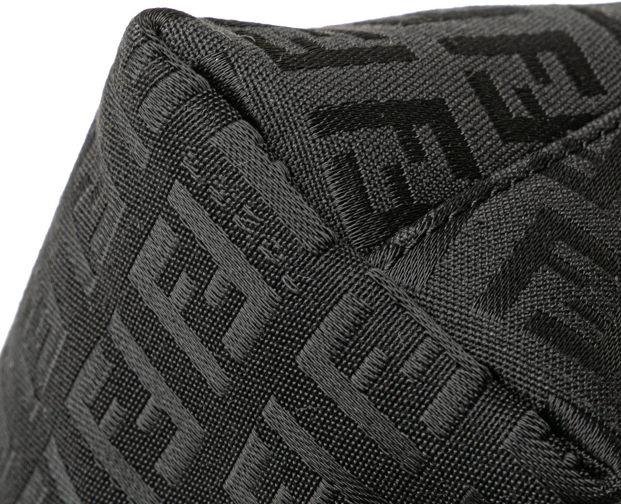 Fendi Zucchino Canvas Pouch Zwart