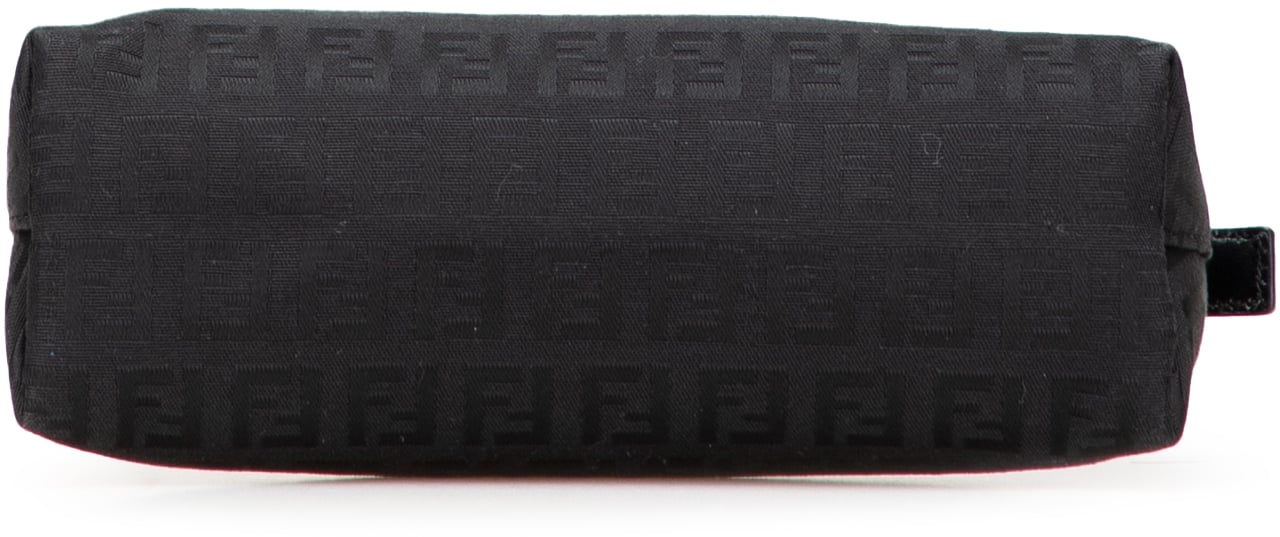 Fendi Zucchino Canvas Pouch Zwart