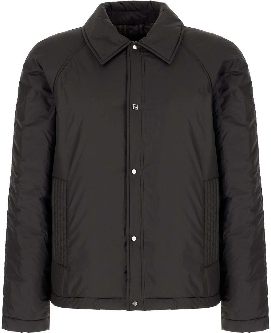 Fendi Fendi Slate polyester jacket Zwart