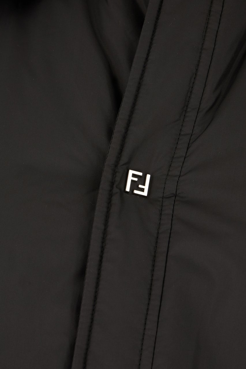 Fendi Fendi Slate polyester jacket Zwart