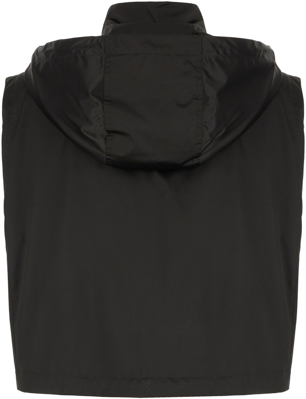 Fendi Fendi Black polyester sleeveless jacket Zwart