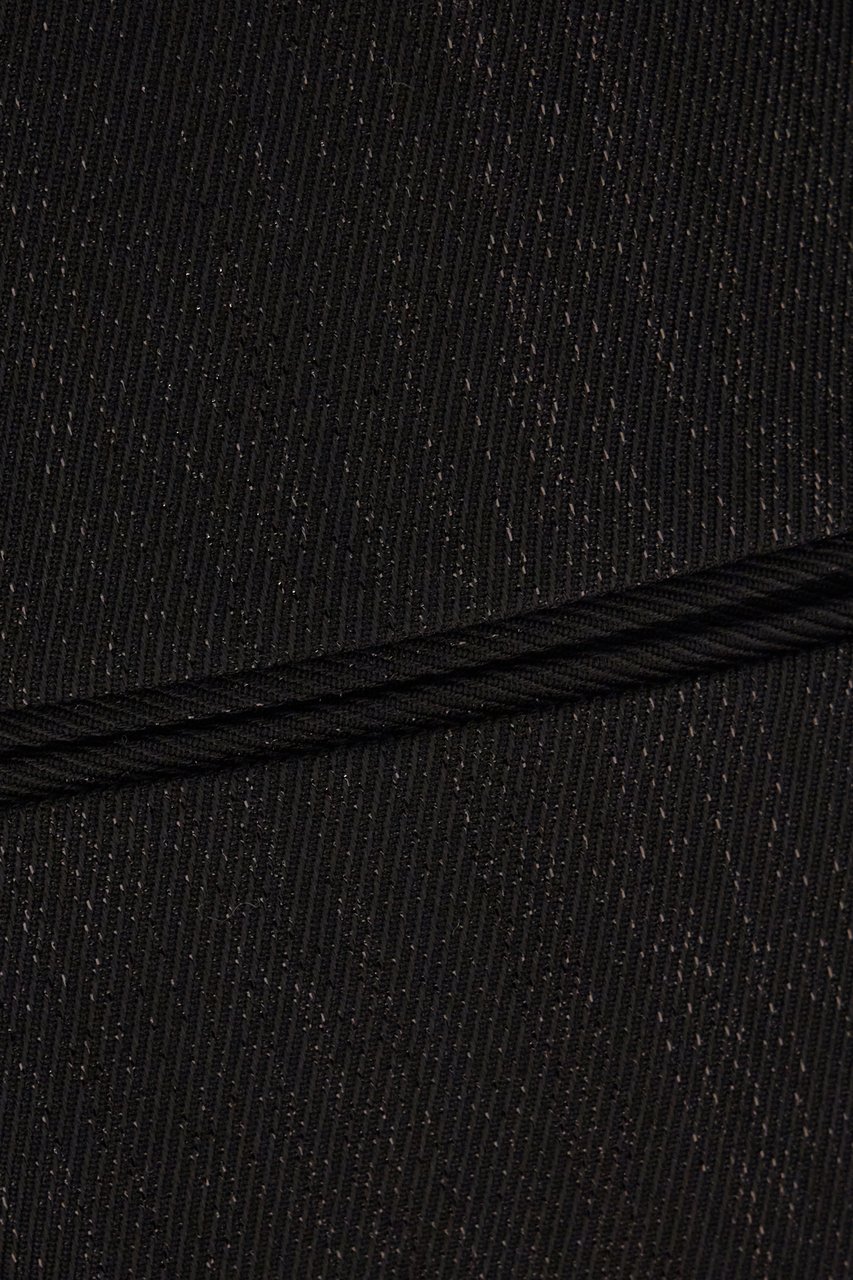 Fendi Fendi Black wool blend pants Zwart