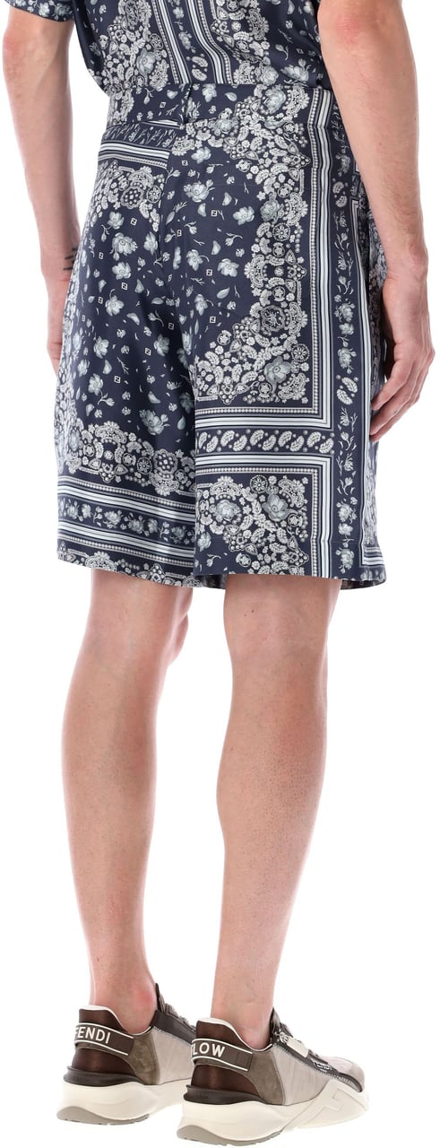 Fendi Silk shorts Blauw