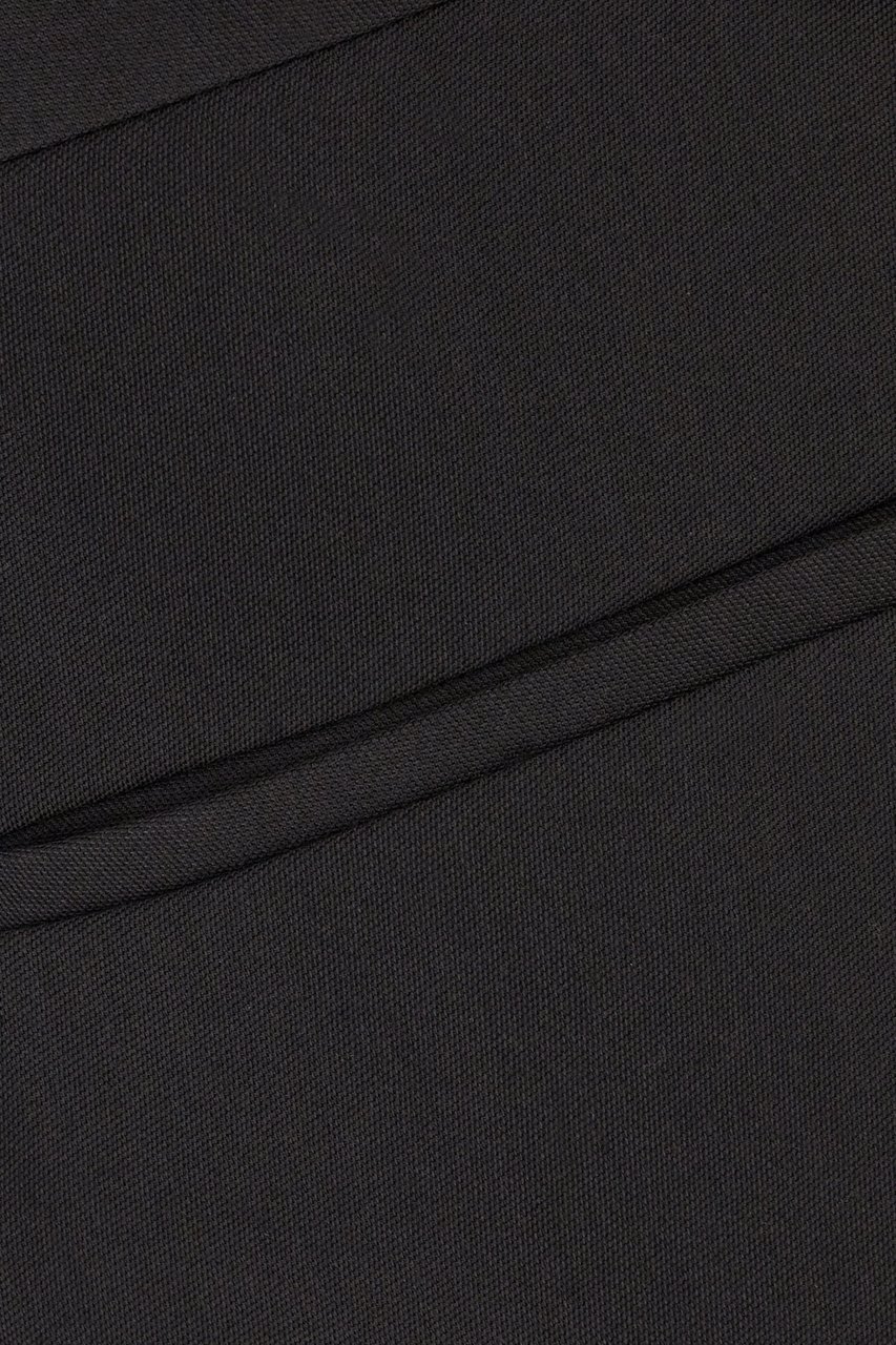 Fendi Fendi Charcoal polyester blend pant Zwart