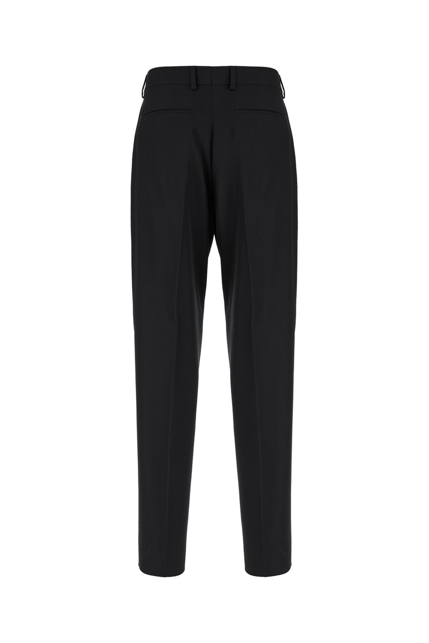 Fendi Fendi Black wool pant Zwart