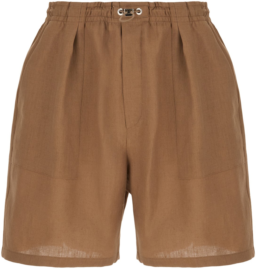 Fendi Brown linen pant Bruin