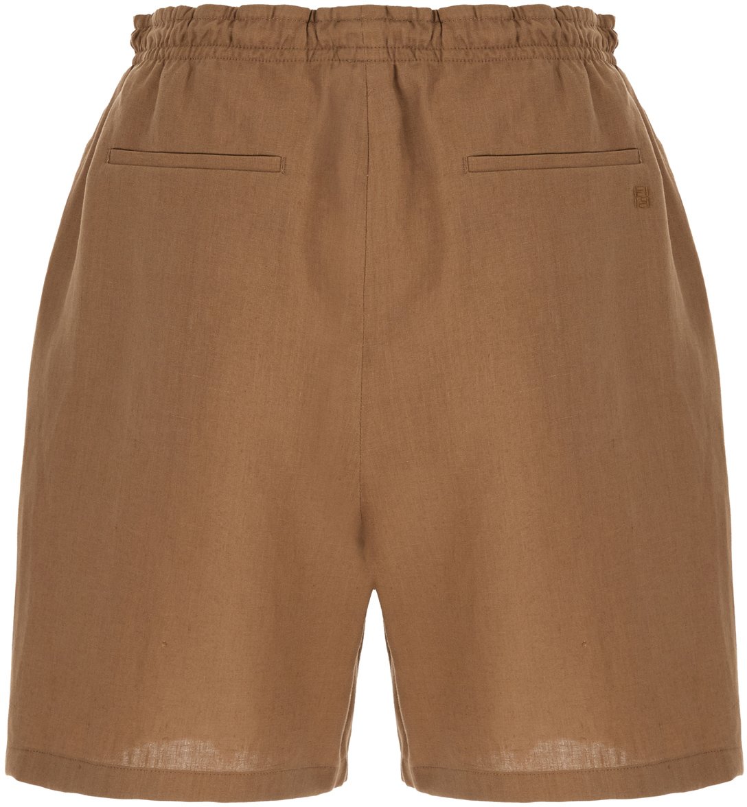 Fendi Brown linen pant Bruin