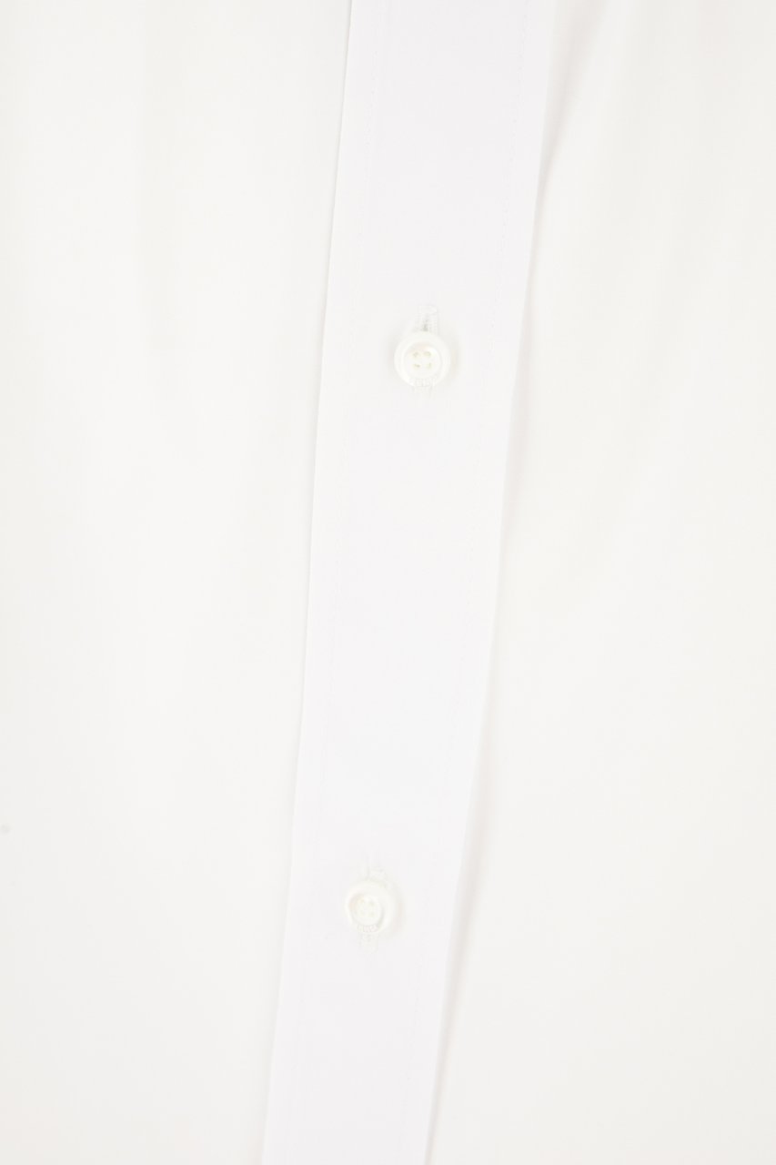 Fendi Fendi White poplin shirt dress Wit