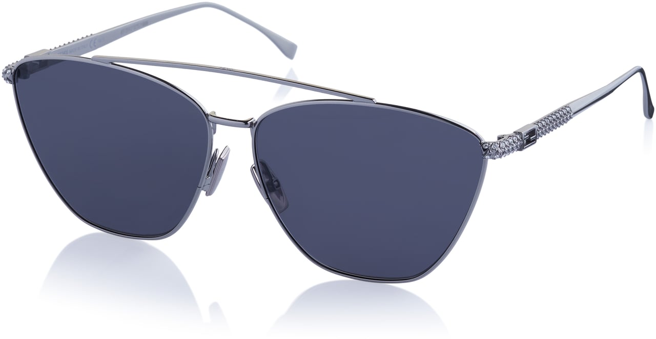 Fendi Sonnenbrille Zilver
